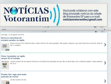 Tablet Screenshot of noticiasvotorantim.blogspot.com