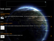 Tablet Screenshot of bcdcspatial.blogspot.com