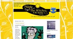 Desktop Screenshot of priestyandthewitch.blogspot.com