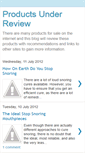 Mobile Screenshot of productsunderreview.blogspot.com