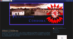 Desktop Screenshot of falangecordoba.blogspot.com