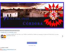 Tablet Screenshot of falangecordoba.blogspot.com