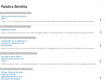 Tablet Screenshot of palabrabendita.blogspot.com