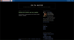 Desktop Screenshot of enfamayor.blogspot.com