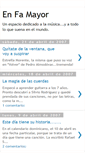 Mobile Screenshot of enfamayor.blogspot.com