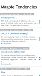 Mobile Screenshot of magpietendencies.blogspot.com