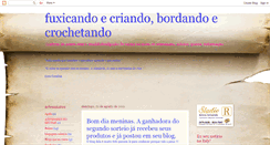 Desktop Screenshot of fuxicandoecriando.blogspot.com