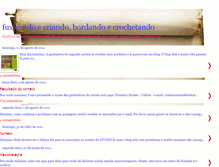 Tablet Screenshot of fuxicandoecriando.blogspot.com