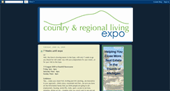 Desktop Screenshot of countryandregionallivingexpo.blogspot.com