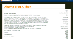 Desktop Screenshot of akumathon.blogspot.com