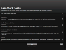 Tablet Screenshot of godswordrocks.blogspot.com