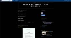 Desktop Screenshot of anishkm.blogspot.com