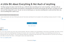 Tablet Screenshot of littlebit-nothing.blogspot.com