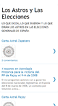 Mobile Screenshot of losastrosylaselecciones.blogspot.com