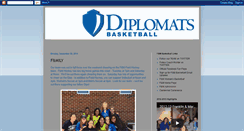 Desktop Screenshot of diplomatbasketball.blogspot.com