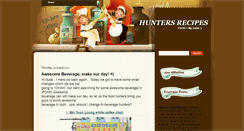 Desktop Screenshot of hunters-foodlaboratory.blogspot.com