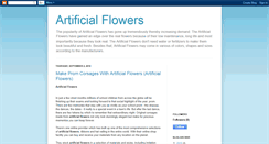 Desktop Screenshot of eartificialflowers.blogspot.com