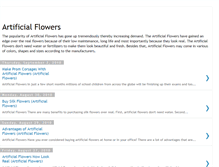 Tablet Screenshot of eartificialflowers.blogspot.com