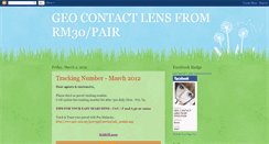 Desktop Screenshot of geocontactlens-biz.blogspot.com