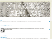 Tablet Screenshot of ihatethelanguage.blogspot.com