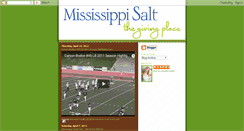 Desktop Screenshot of mississippisalt.blogspot.com