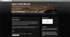 Desktop Screenshot of jakesclubresort.blogspot.com