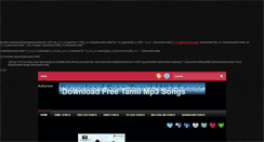 Desktop Screenshot of downloadfreetamilmp3songs.blogspot.com