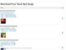 Tablet Screenshot of downloadfreetamilmp3songs.blogspot.com