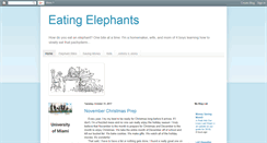 Desktop Screenshot of eatingelephantswithjenny.blogspot.com