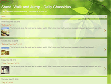 Tablet Screenshot of dailychassidus.blogspot.com