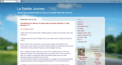 Desktop Screenshot of lasalettejourney.blogspot.com