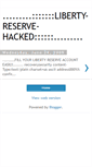 Mobile Screenshot of hackedlibertyreserve.blogspot.com