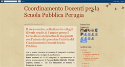 Desktop Screenshot of docentiscuolapubblica.blogspot.com