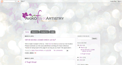 Desktop Screenshot of akikofloral.blogspot.com