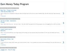 Tablet Screenshot of earnmoneytodayprogram.blogspot.com