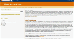 Desktop Screenshot of biseracnecure.blogspot.com