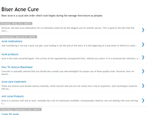 Tablet Screenshot of biseracnecure.blogspot.com