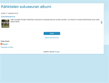 Tablet Screenshot of kahkoset-albumi.blogspot.com
