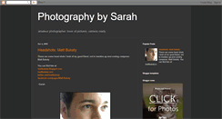 Desktop Screenshot of photos-by-sarah.blogspot.com