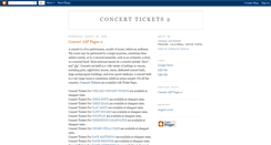 Desktop Screenshot of concerttickets-2.blogspot.com