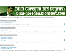 Tablet Screenshot of bilal-goregen.blogspot.com