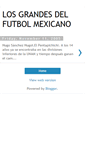 Mobile Screenshot of lomejordelfutbolmexicano.blogspot.com
