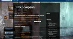 Desktop Screenshot of billytompson.blogspot.com