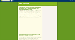 Desktop Screenshot of debtssolutions-blog.blogspot.com