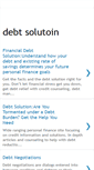 Mobile Screenshot of debtssolutions-blog.blogspot.com