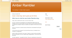 Desktop Screenshot of amberrambler-sufc.blogspot.com