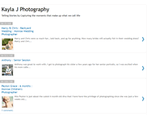 Tablet Screenshot of kaylajphoto.blogspot.com