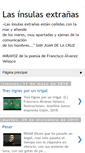 Mobile Screenshot of lasinsulasextranas.blogspot.com