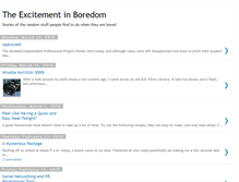 Tablet Screenshot of excitementinboredom.blogspot.com