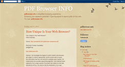 Desktop Screenshot of pdfbrowser.blogspot.com